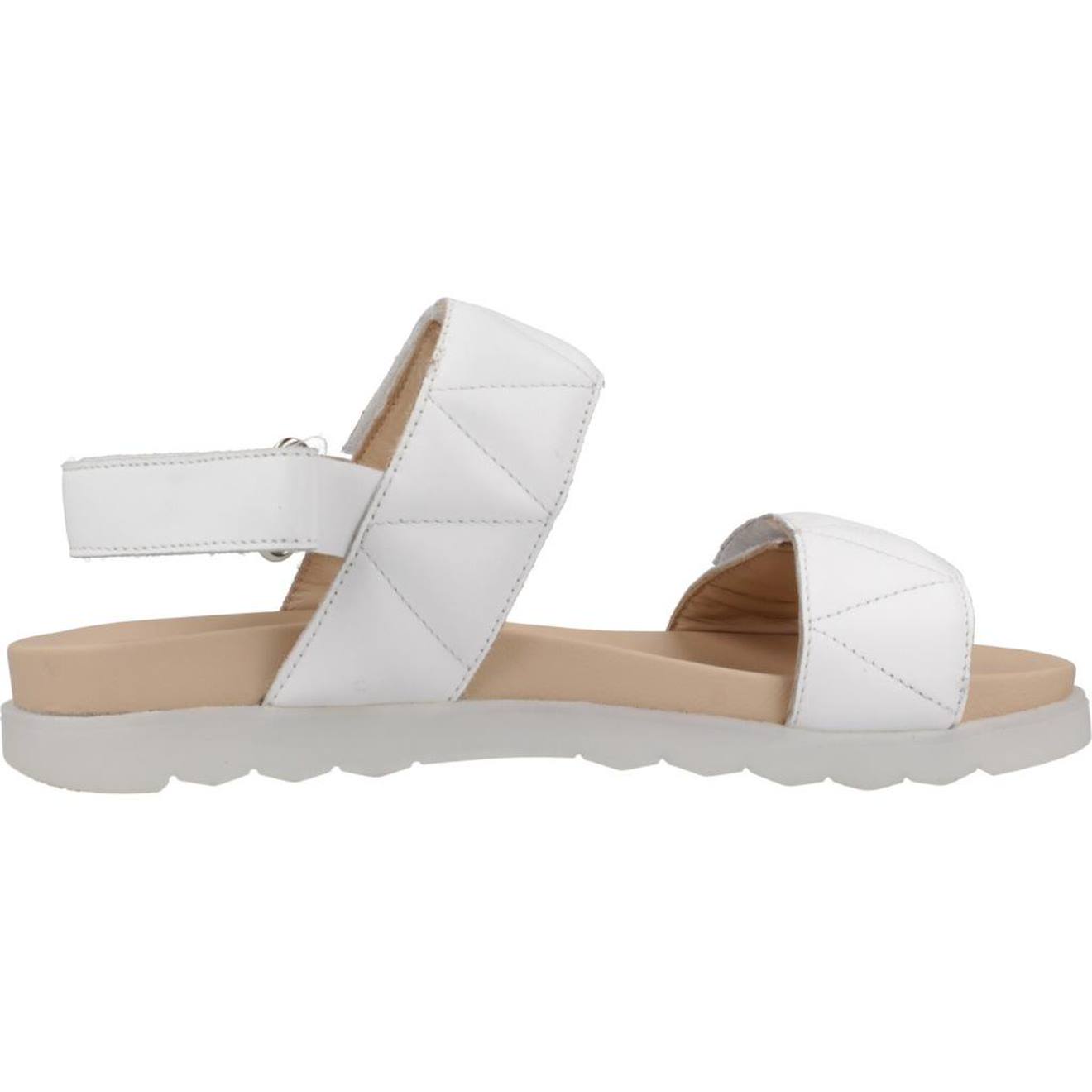 Sandale Enfant Cuir Oriana Blanc