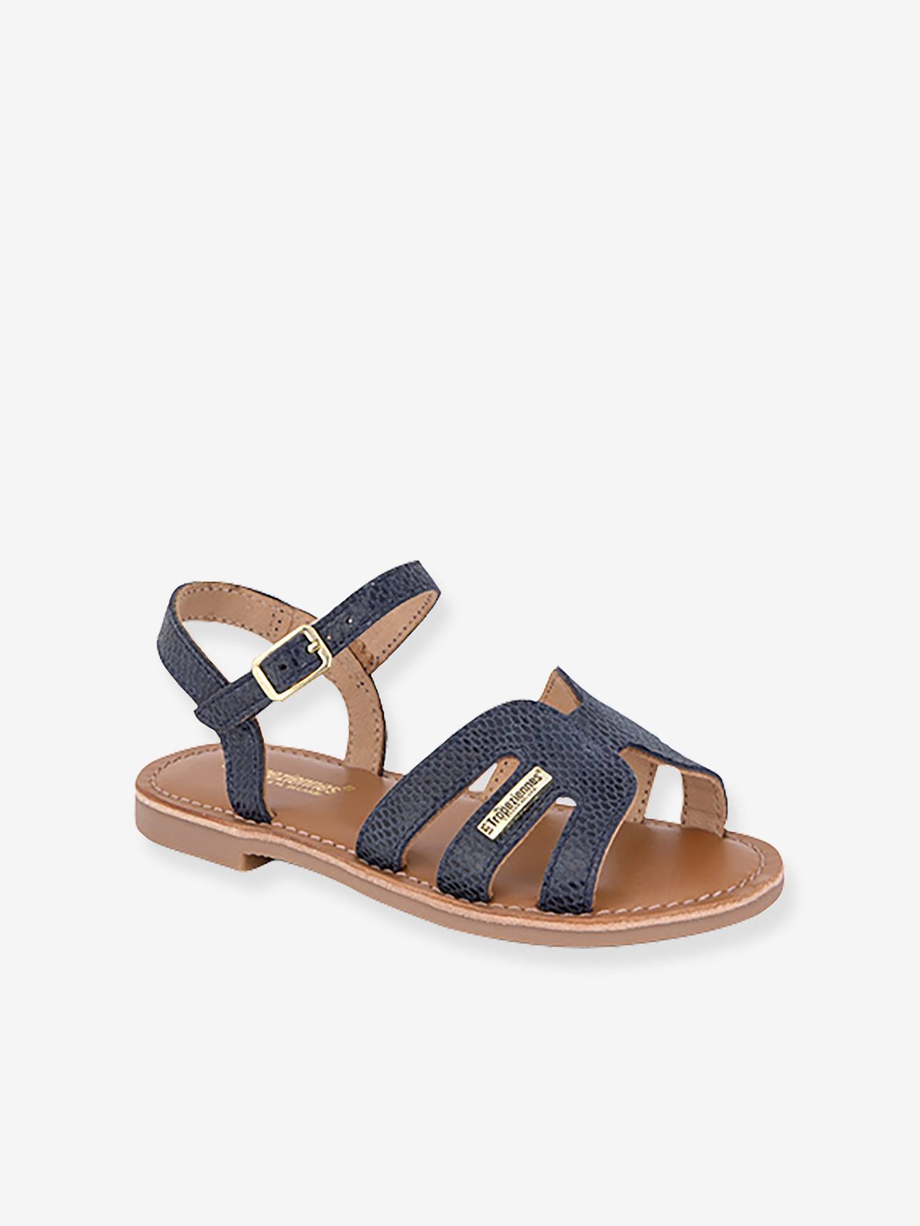Sandales Bamia PAR M. BELARBI bleu grisé