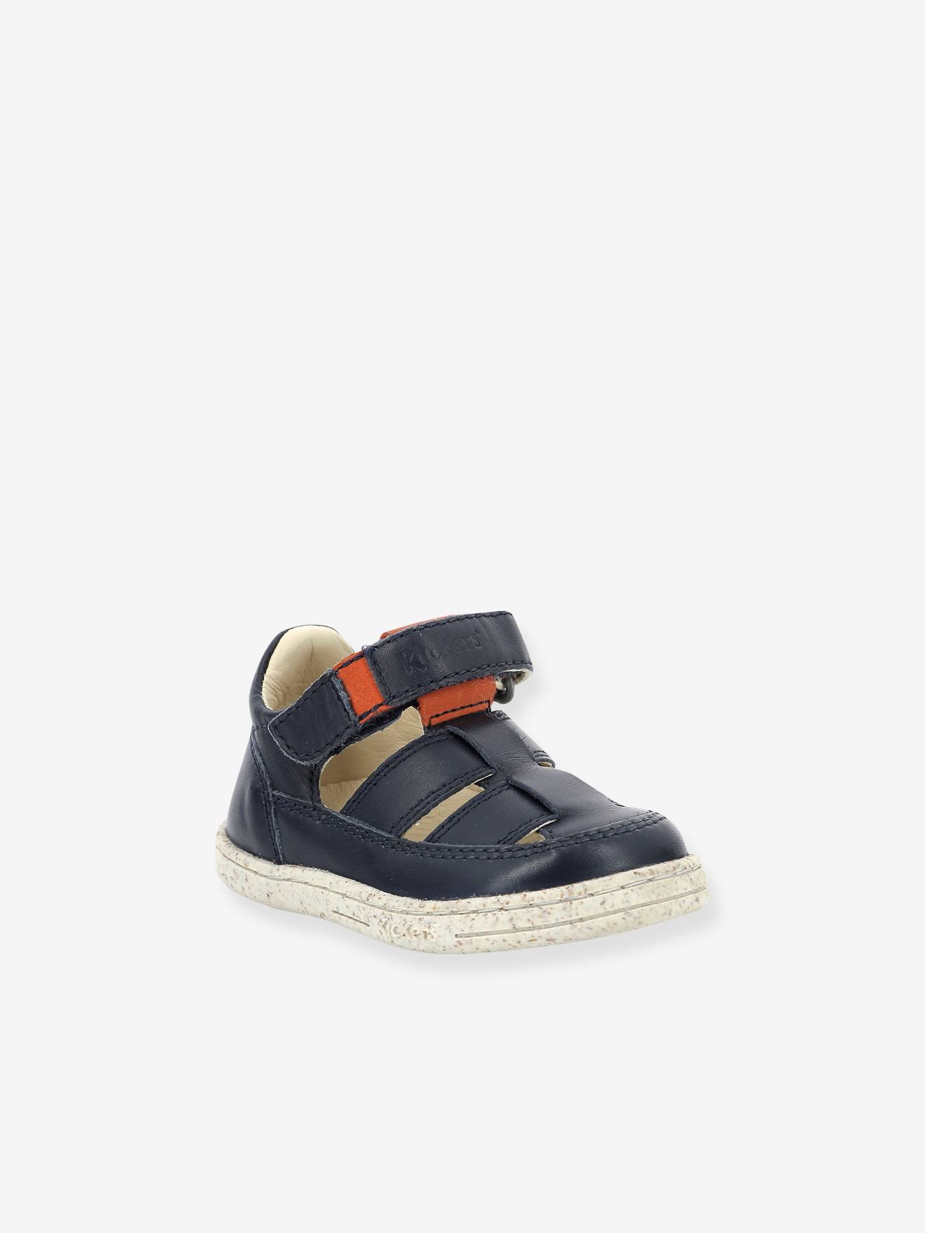 Sandales cuir bébé Tractus 894823-10-101 marine