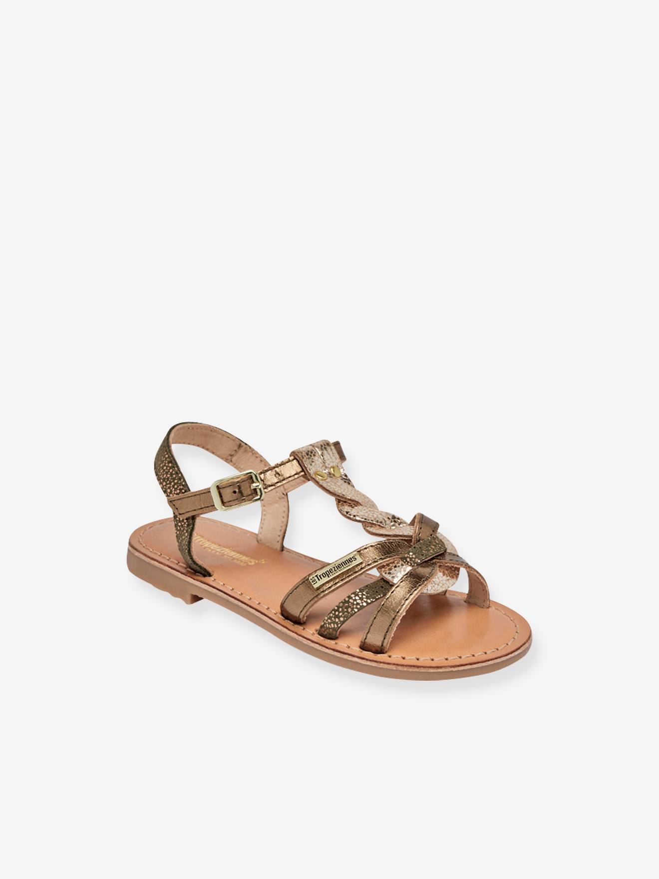 Sandales cuir enfant Badami PAR M.BELARBI bronze