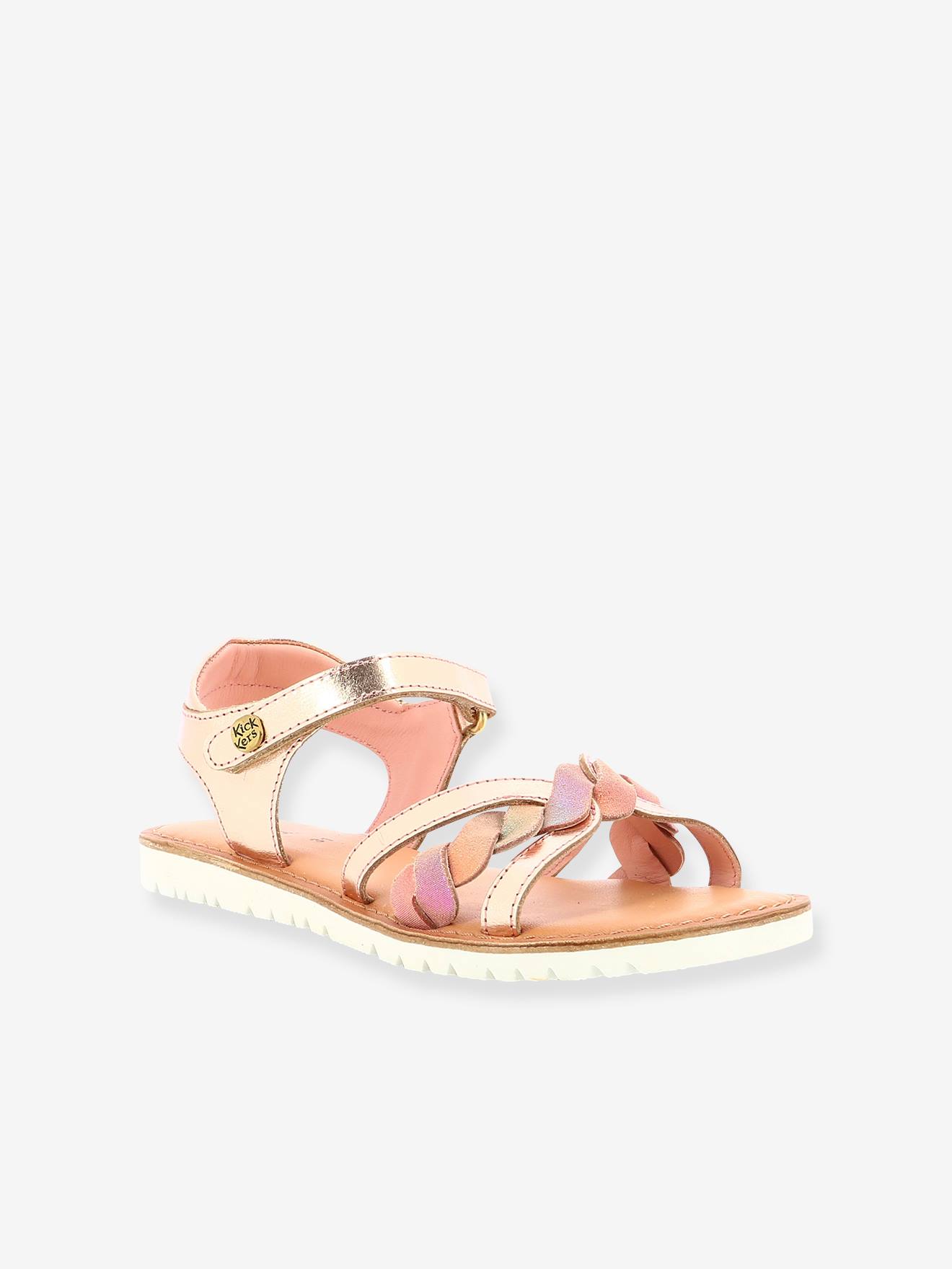 Sandales cuir enfant Betty 694792-30-13 rose