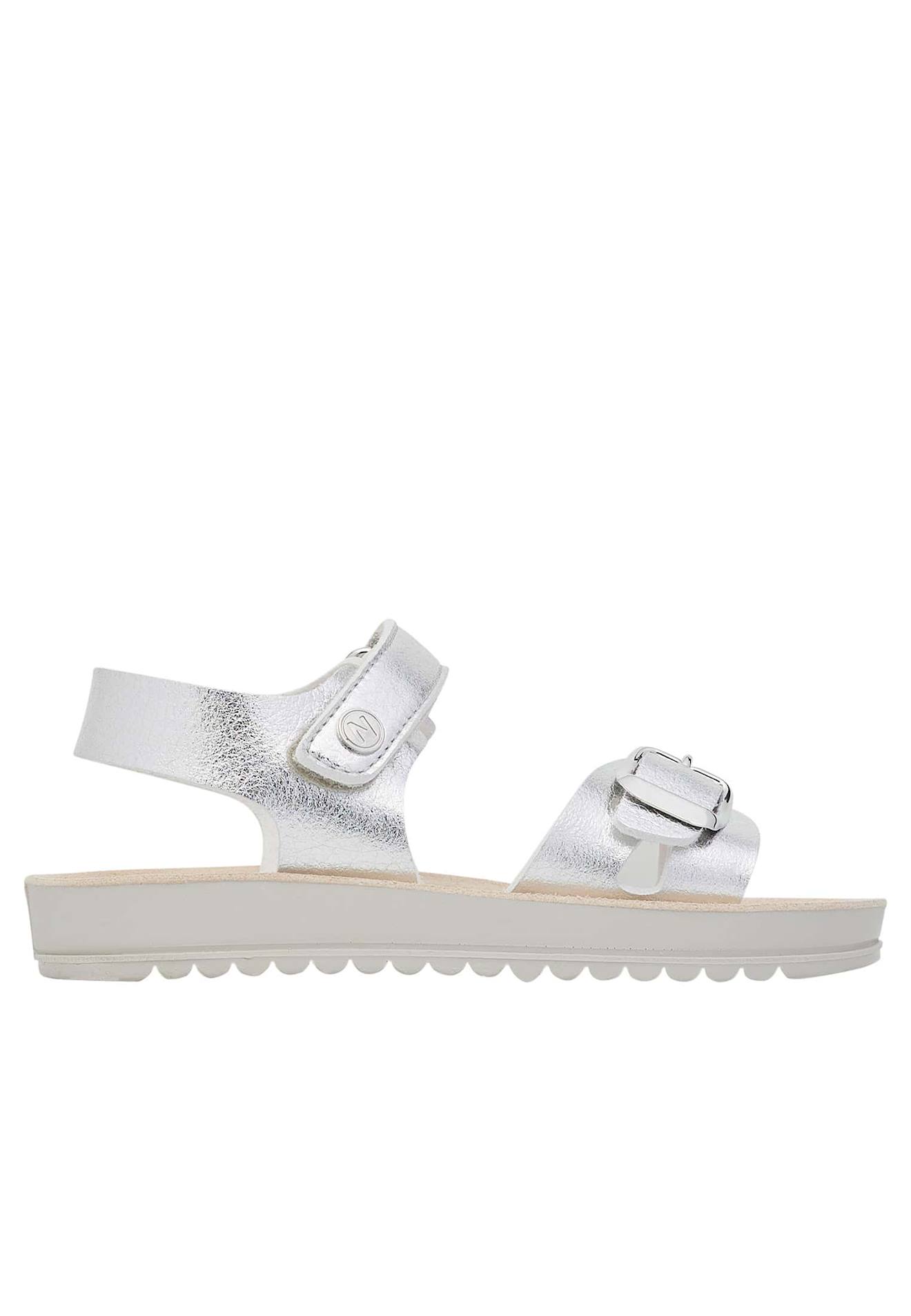 Sandales En Cuir Kimama Argent-