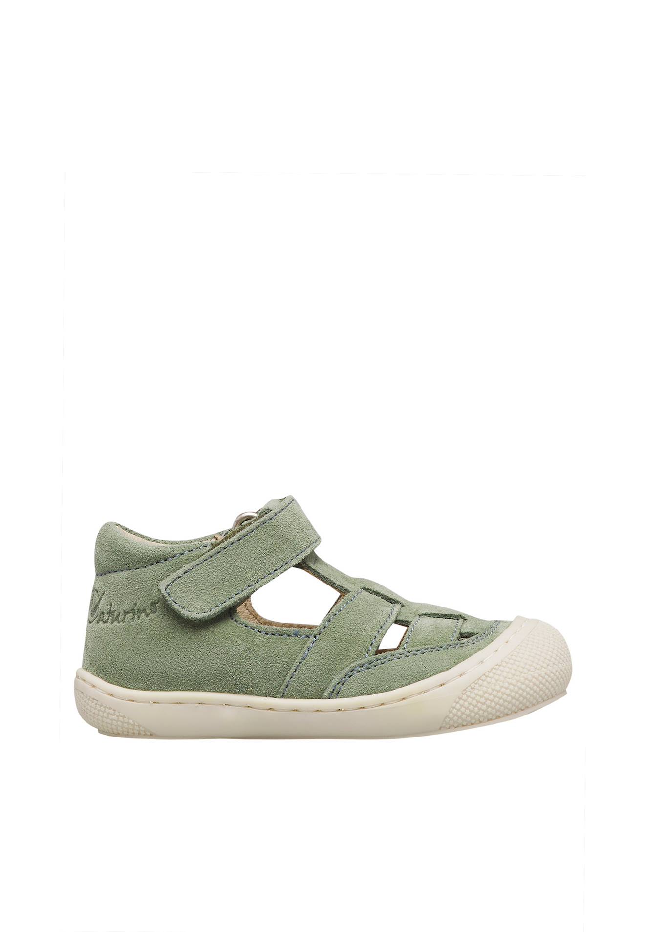 Sandales En Daim Wad Vert-