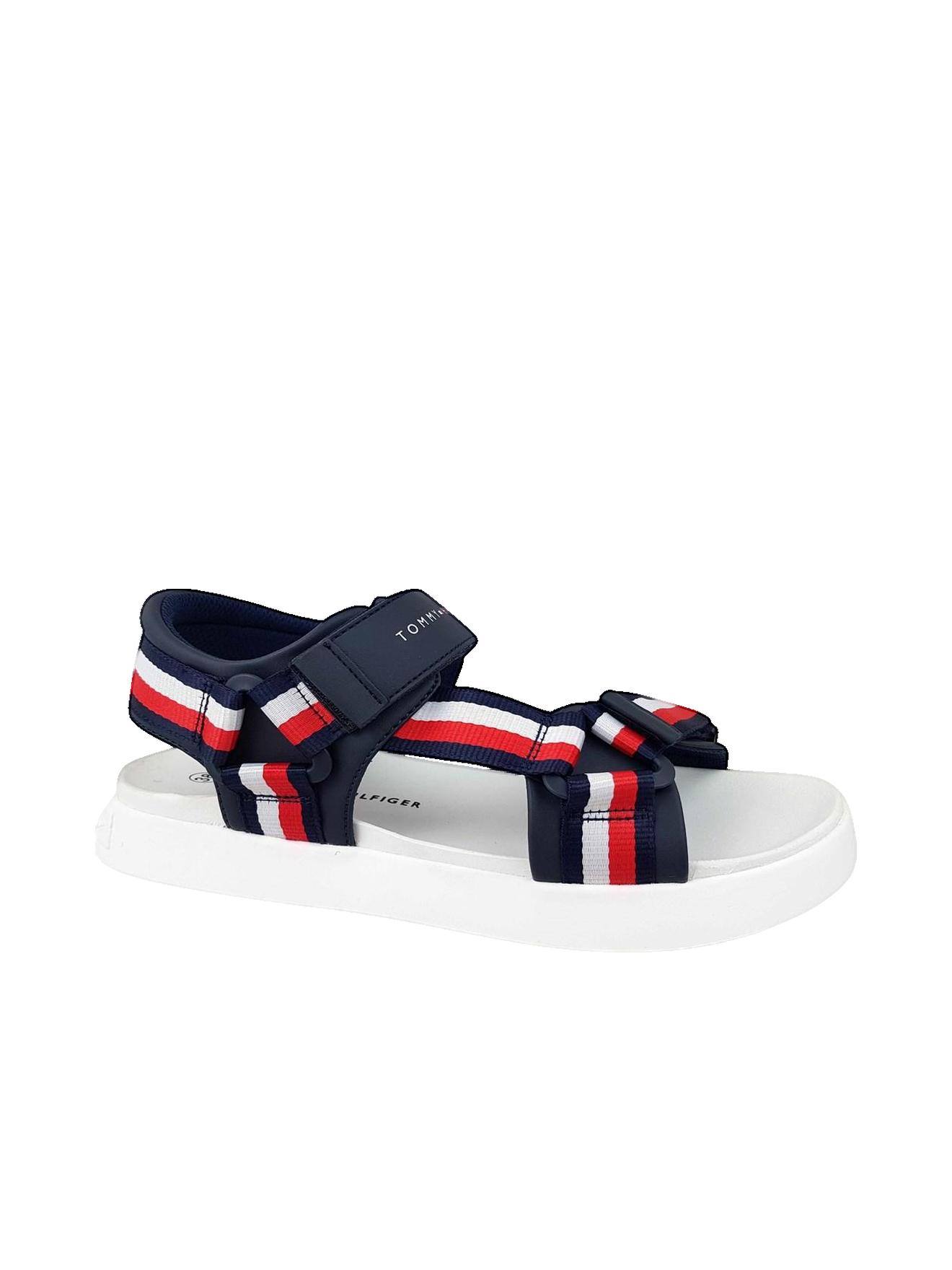 Sandales En Synthétique – Confort Respirant Junior Enfant Bleu Marine