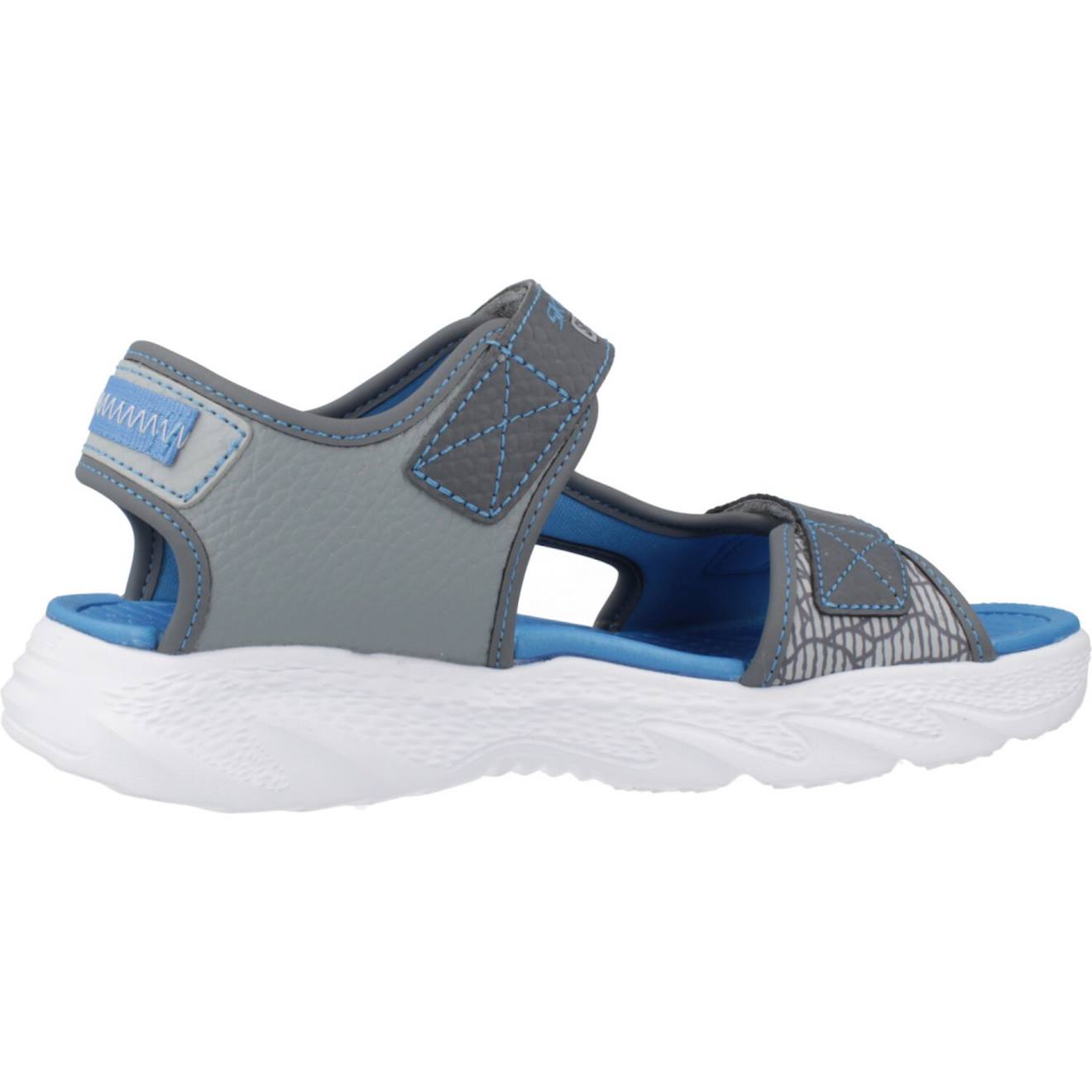 Sandales Enfant Garçon Légère Souple Gris Ccbl