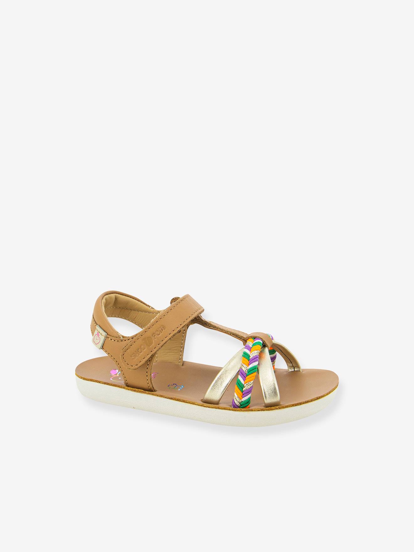Sandales enfant Goa Salomé caramel