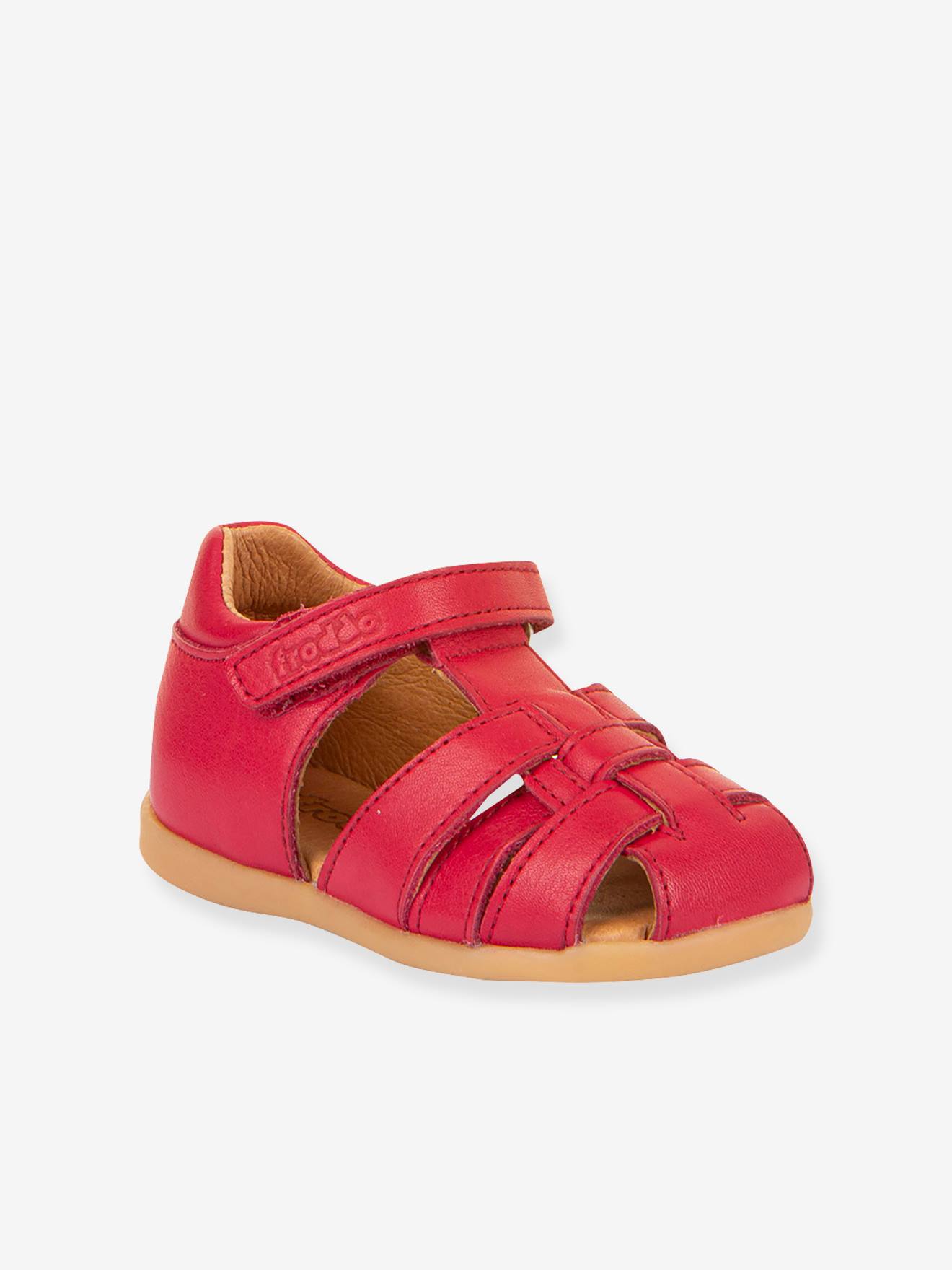 Sandales fermées pour enfant DANY froddo rouge