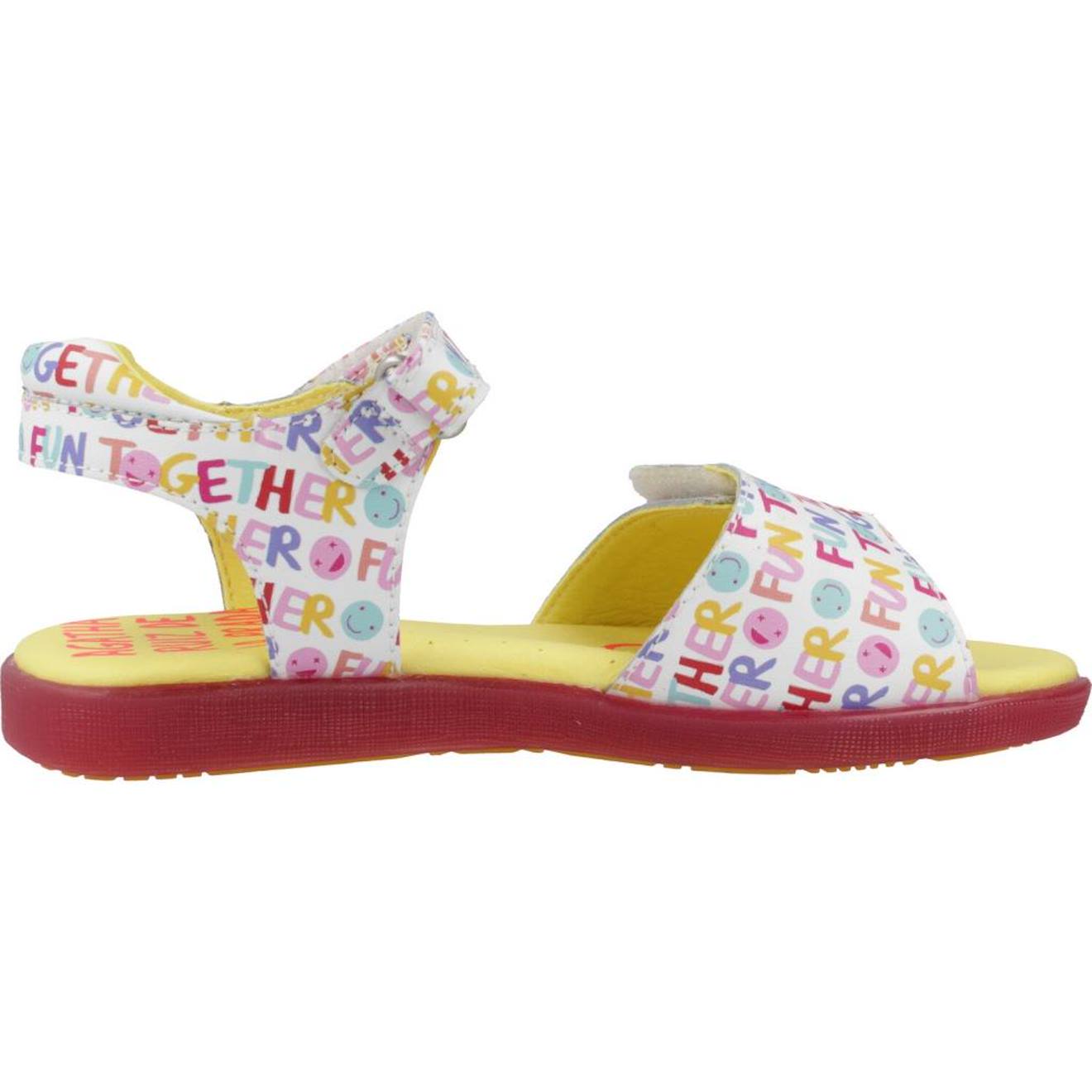 Sandales Fille Modèle 242964a Blanc Blanco