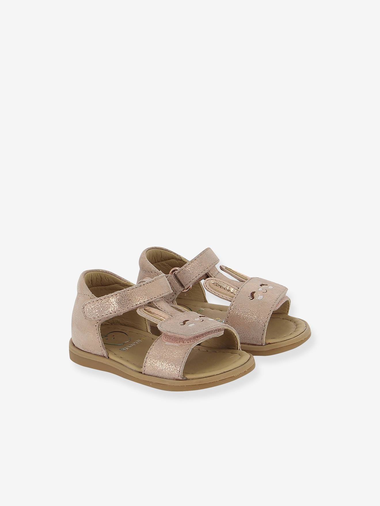 Sandales fille Tity Bunny Berlingot rose