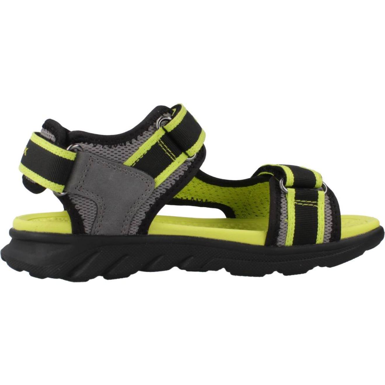 Sandales Garçon Légères Résistantes Pour L'été Noir 2