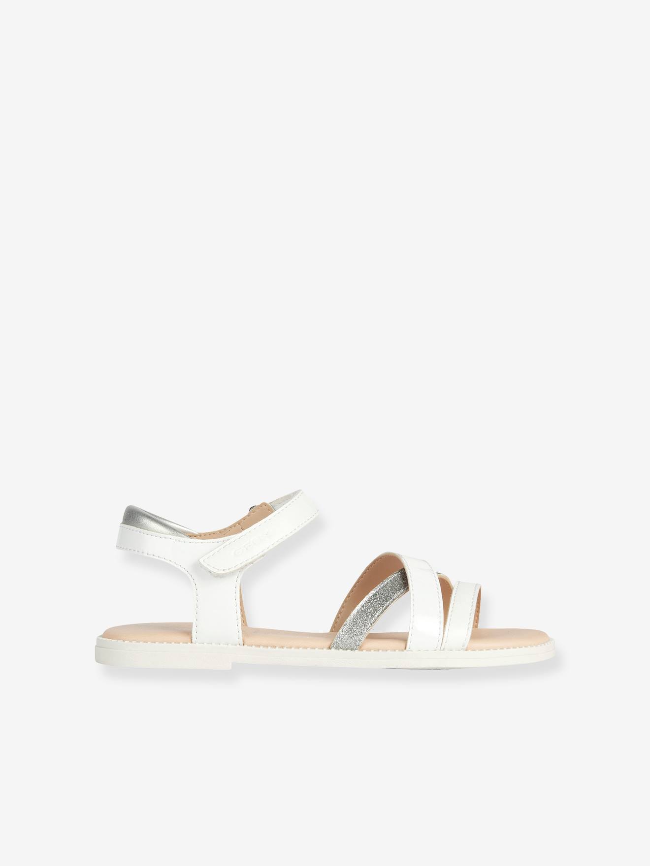 Sandales J SANDALE KARLY FILL blanc