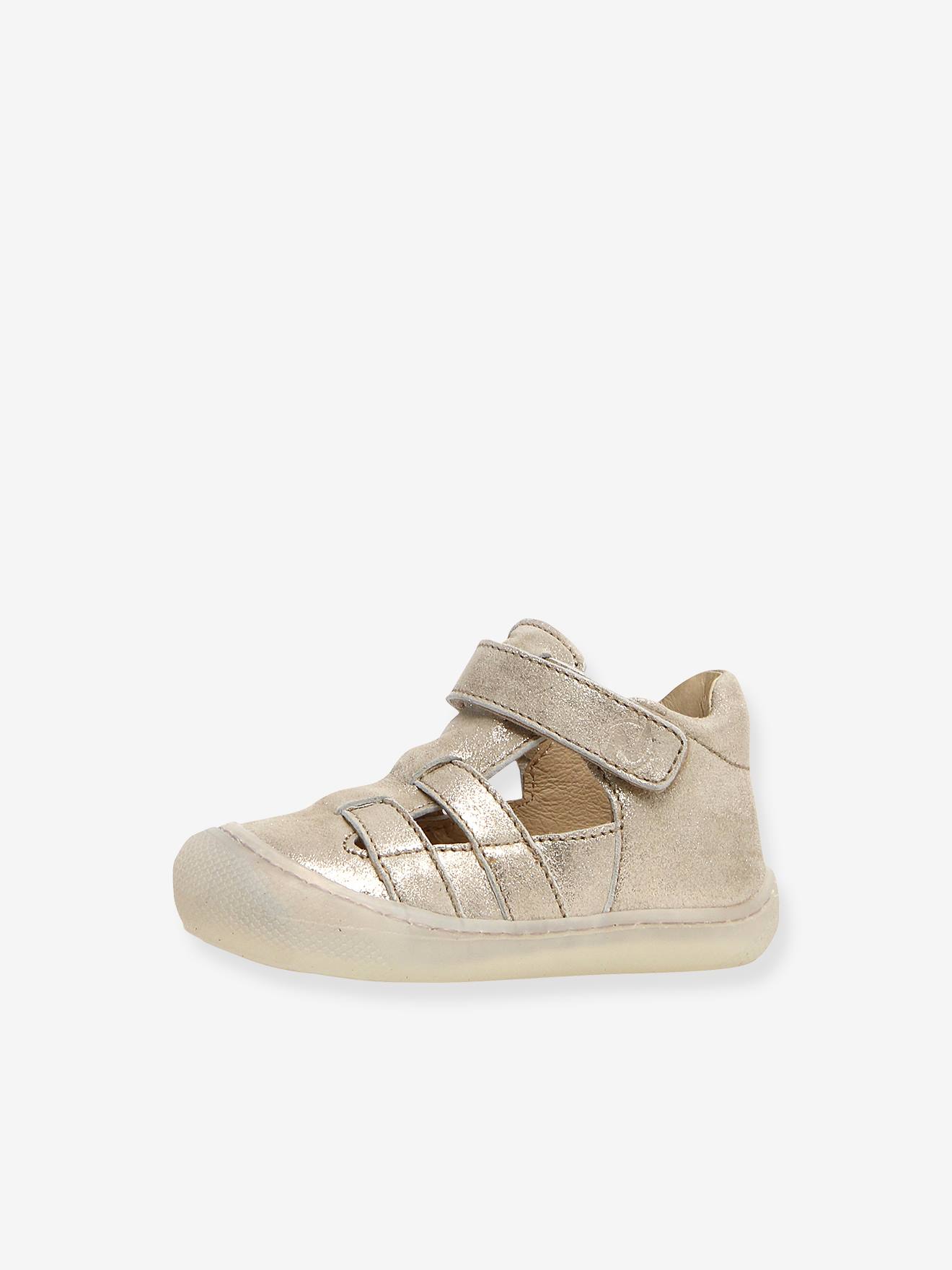 Sandales Semi-ouvertes Bébé Bede 1ers Pas Or