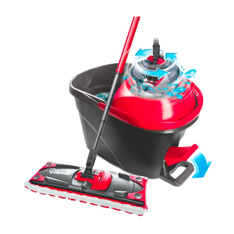 Set Vileda Ultramax Turbo, Essorage Avec Pedale