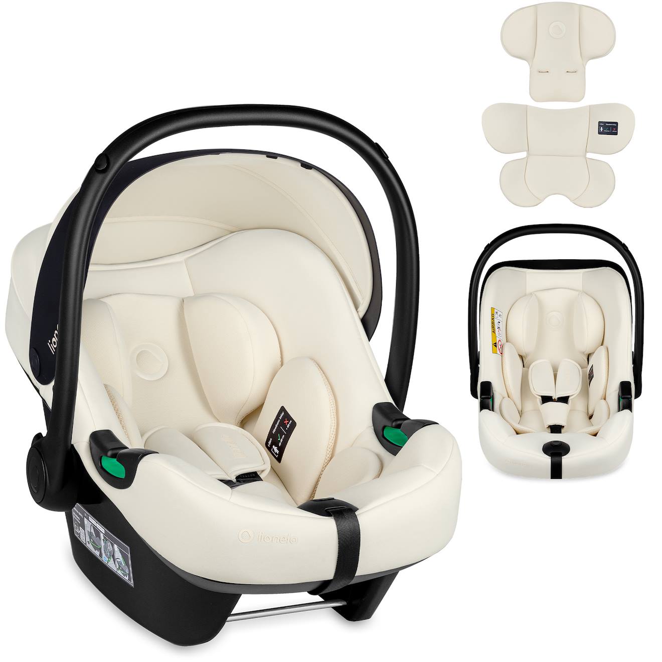 Siège-auto Bébé Astrid I-size 40-87 Cm Léger, Récompensé Par L’adac Beige Cream