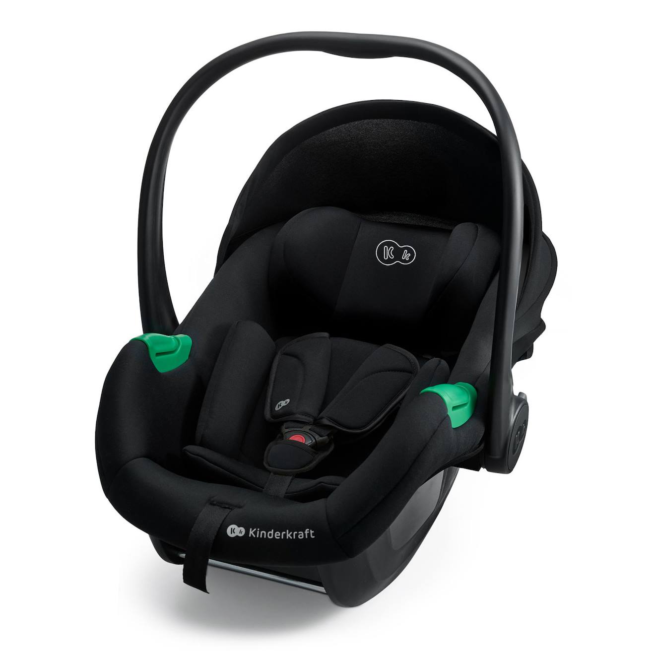 Siège Auto Bébé Kinderkraft Mink Pro 2 I-size Avec H-guard+, Sps+, Easy Grow, Coque Ventilée Et Harnais 5 Points Noir