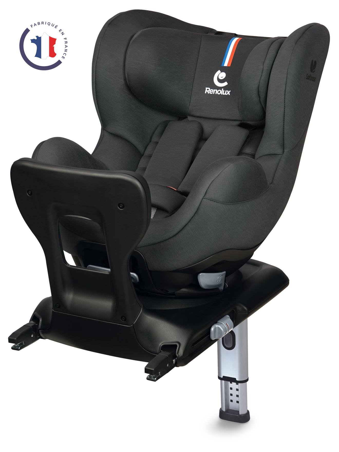 Siège Auto Dos Route Pivotant R129 I-size 61-105 Cm Softness® Gaïa Access Quartz