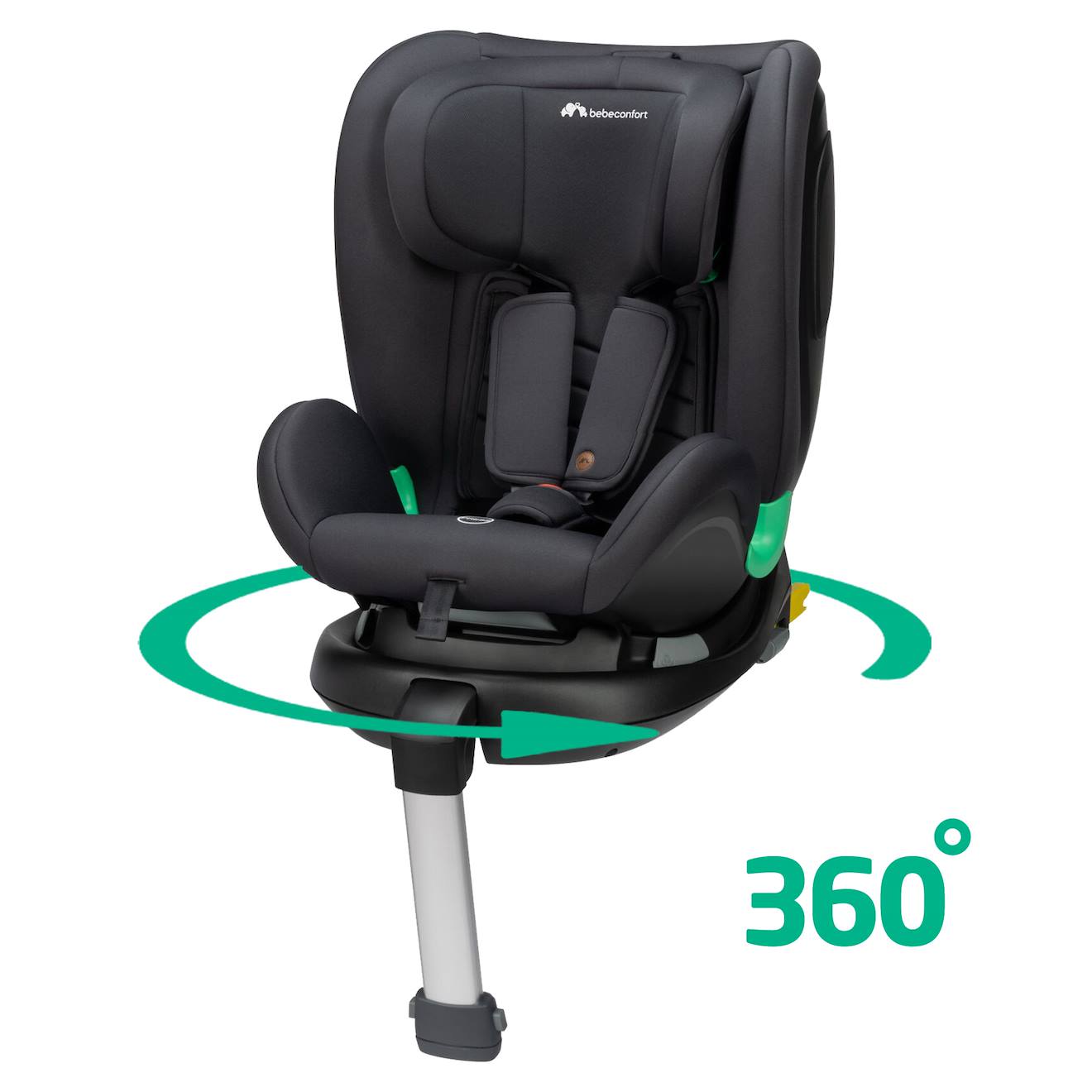 Siège Auto Multi-âges Pivotant Atlas 360 I-size Noir Minéral
