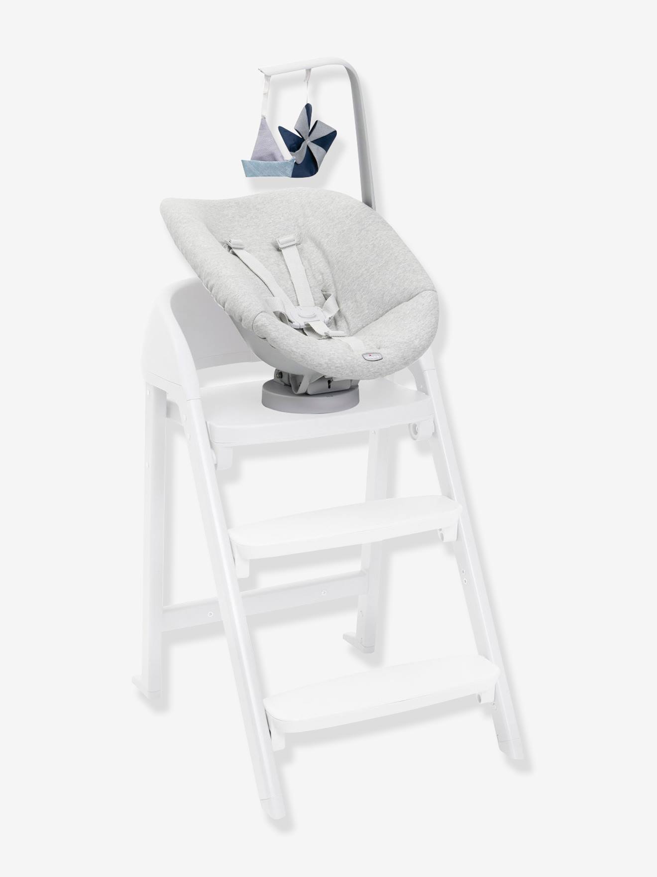 Siège naissance pour chaise haute évolutive Crescendo Up grey