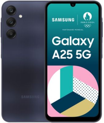 Smartphone SAMSUNG Galaxy A25 Bleu nuit 128Go 5G