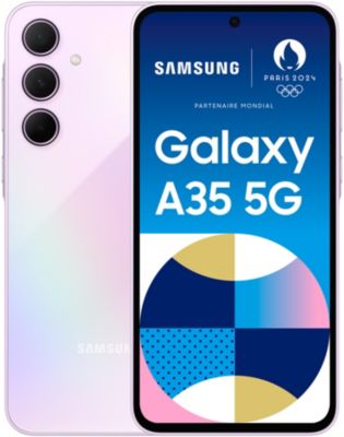 Smartphone SAMSUNG Galaxy A35 Lilas 128Go 5G