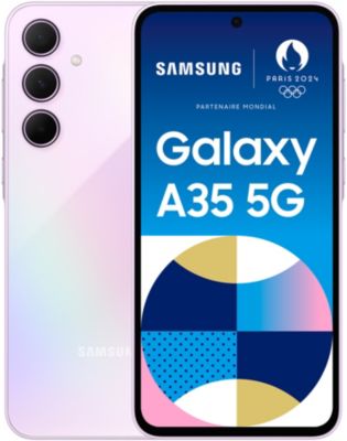 Smartphone SAMSUNG Galaxy A35 Lilas 256Go 5G