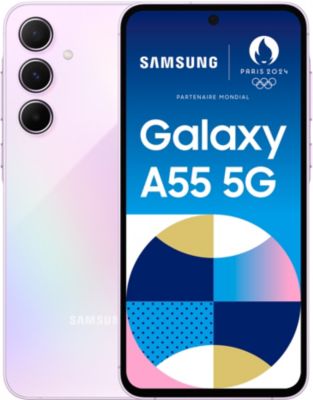 Smartphone SAMSUNG Galaxy A55 Lilas 128Go 5G