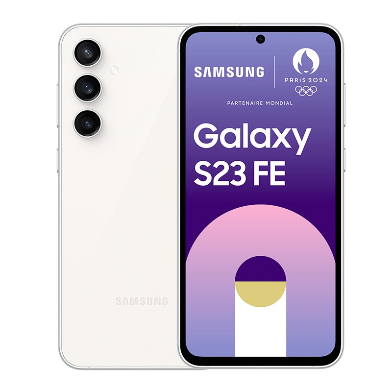 Smartphone Samsung Galaxy S23 128go Blanc Reconditionne Grade eco