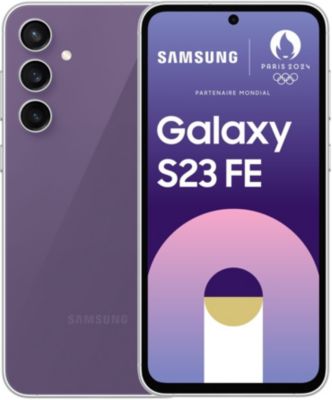 Smartphone SAMSUNG Galaxy S23FE Violet 128Go