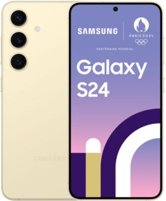 Smartphone SAMSUNG Galaxy S24 Crème 256Go