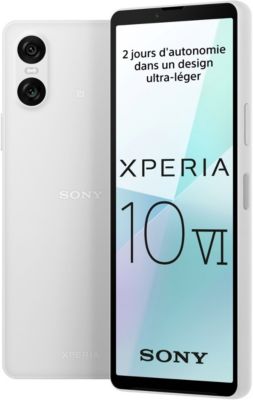 Smartphone SONY XPERIA 10 VI Blanc 128Go 5G
