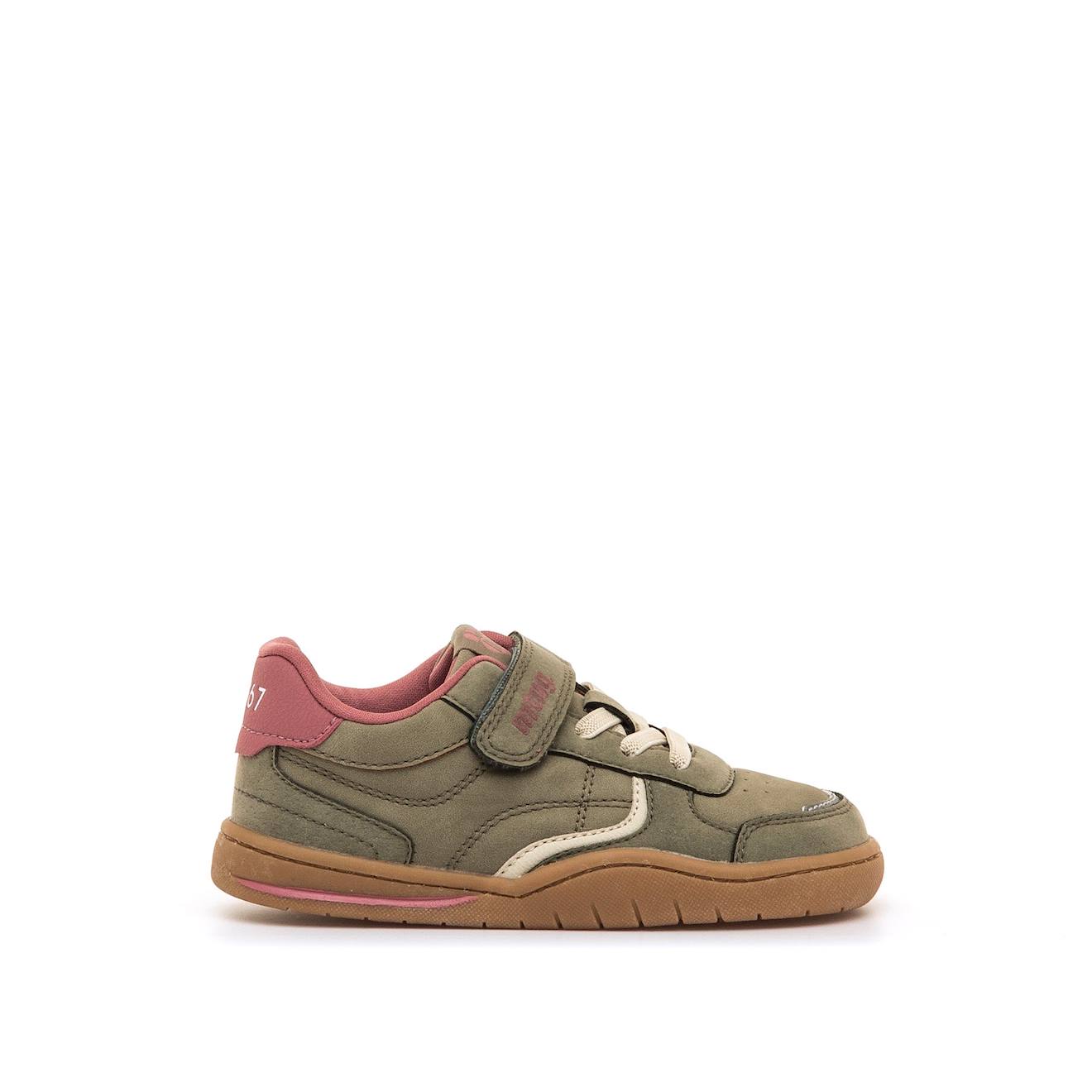 Sneakers Filles Synthétique Fermeture Adhésive Barefoot Green