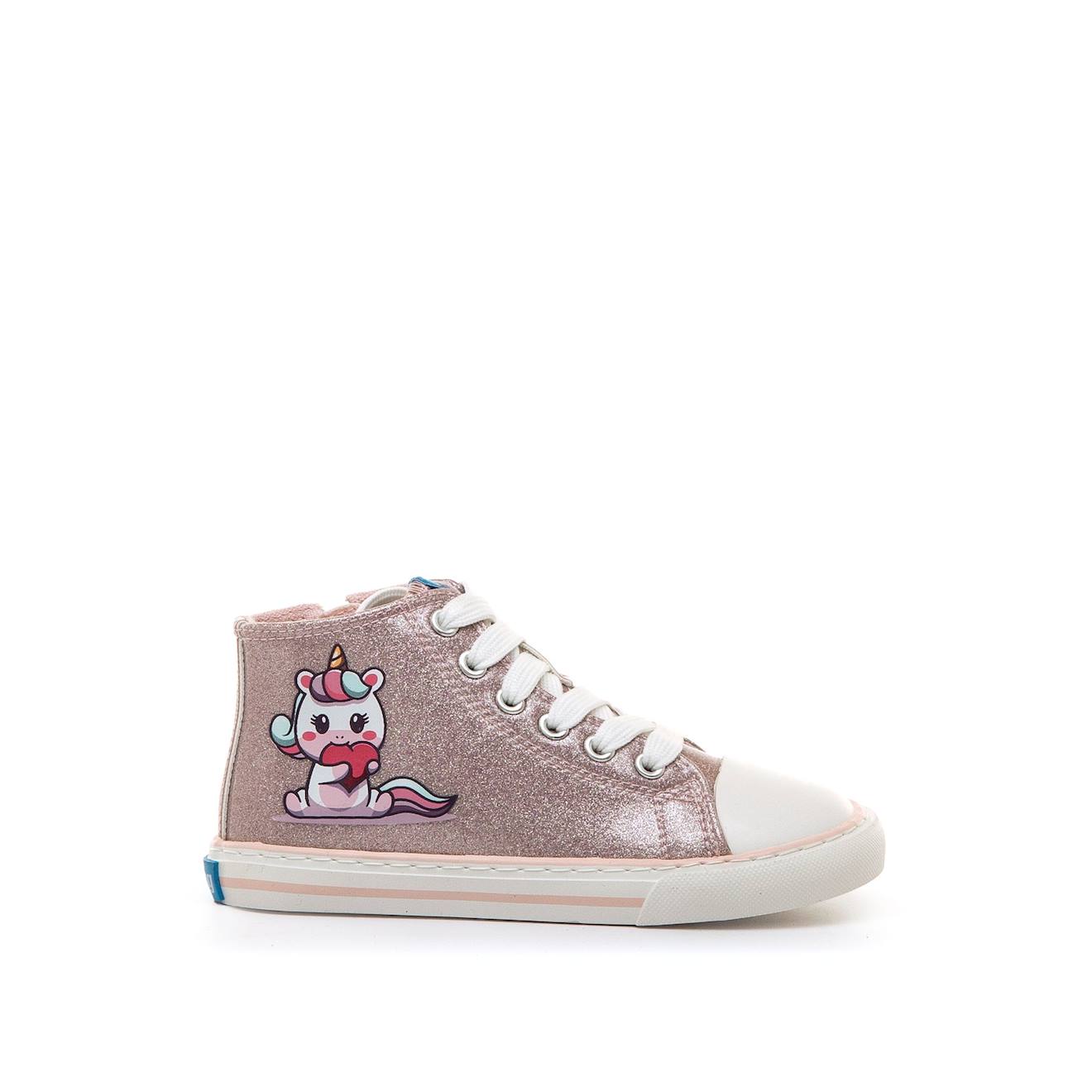 Sneakers Filles Synthétique Fermeture Éclair Barefoot Pink