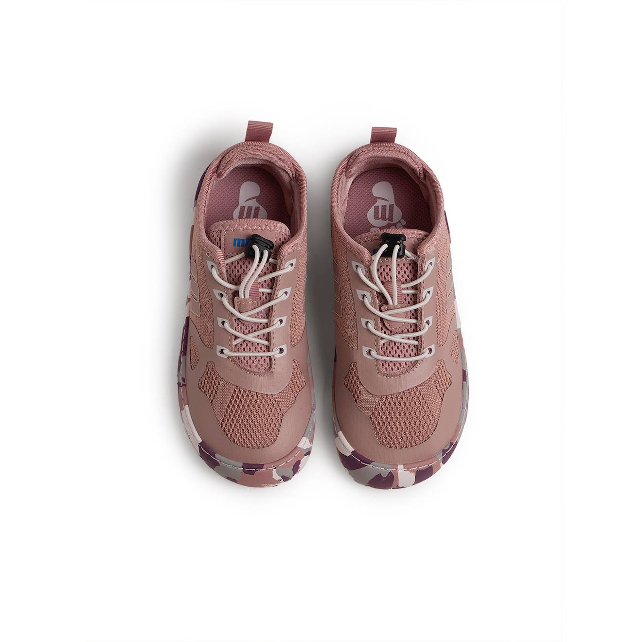 Sneakers Filles Synthétique Lacets Barefoot Rose Pastel