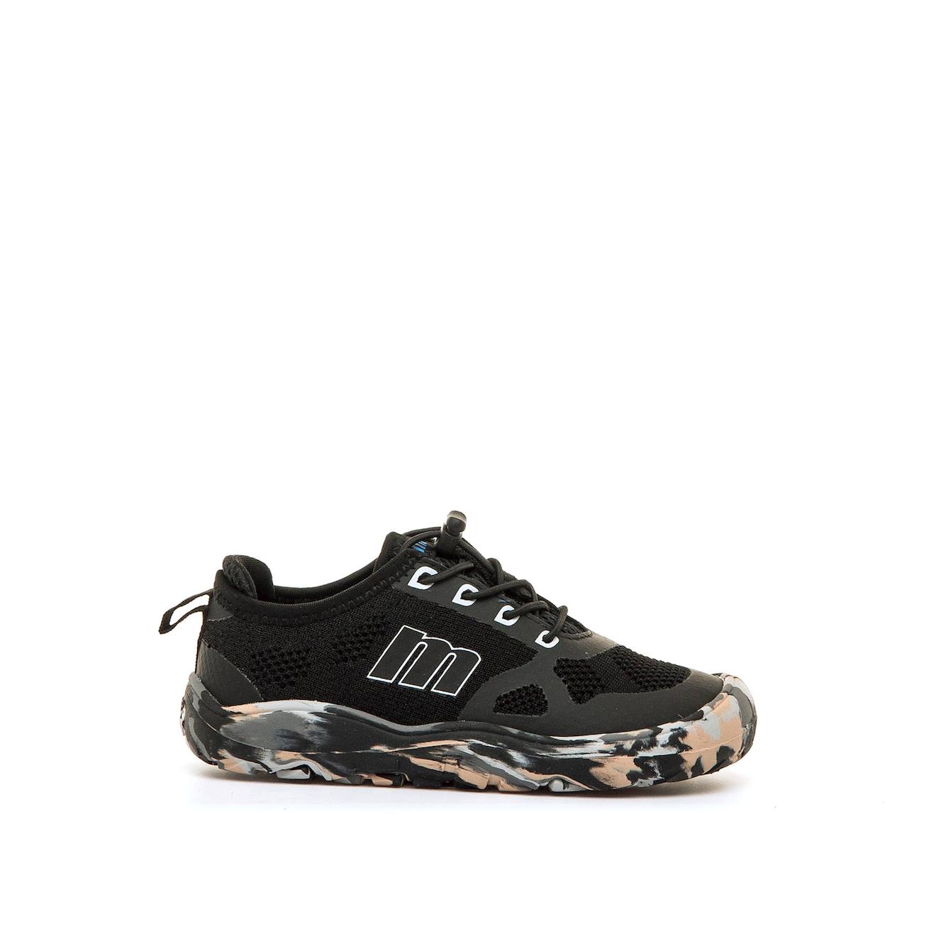 Sneakers Garçon Synthétique Lacets Barefoot Black