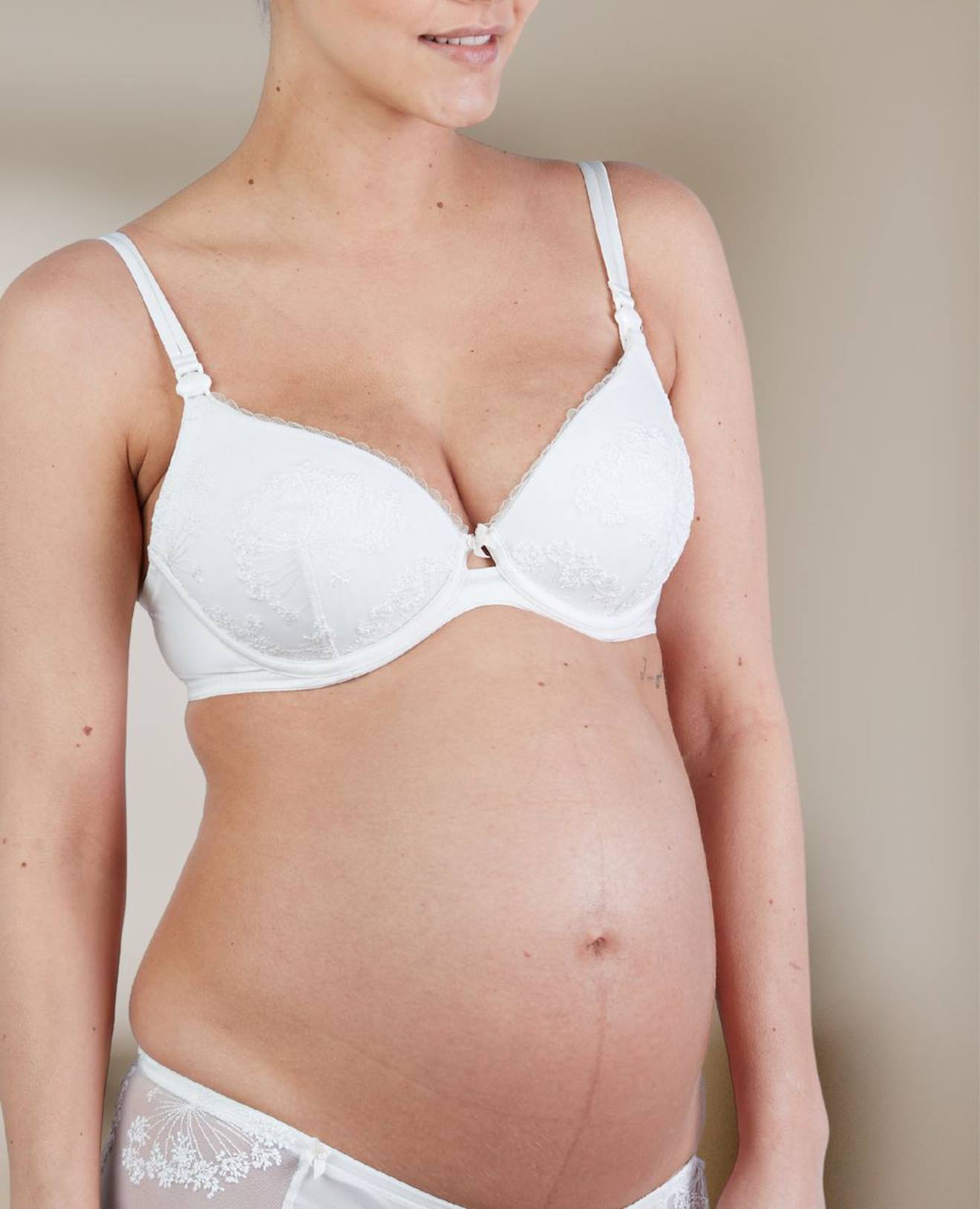 Soutien Gorge Push-up Louise Grossesse Et Allaitement Ivoire