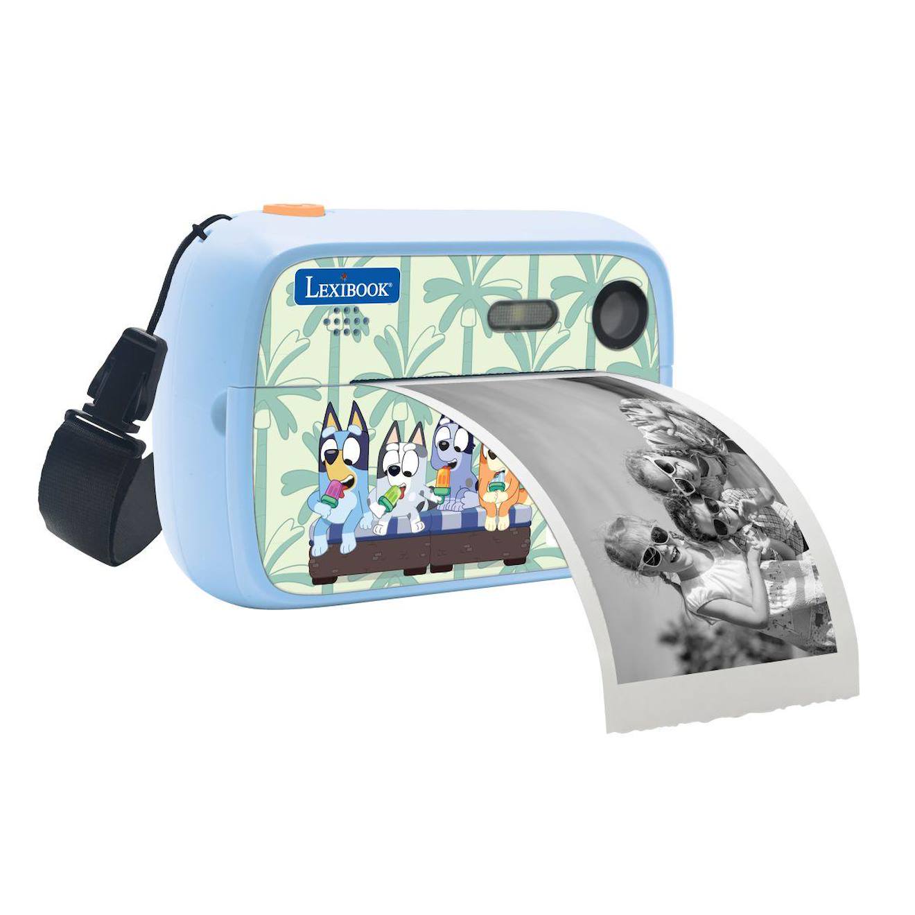 Starcam® Bluey, Pack Appareil Photo Numérique Hd Avec Imprimante Instantanée, Carte Sd Multicolore