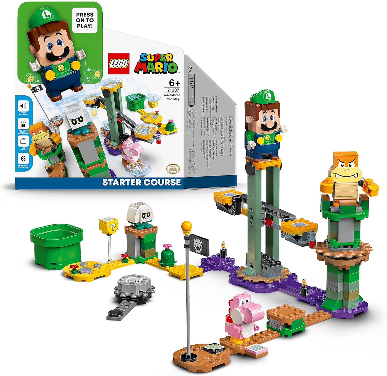 Super Mario Pack De Démarrage Les Aventures De Luigi 71387 Multicolore