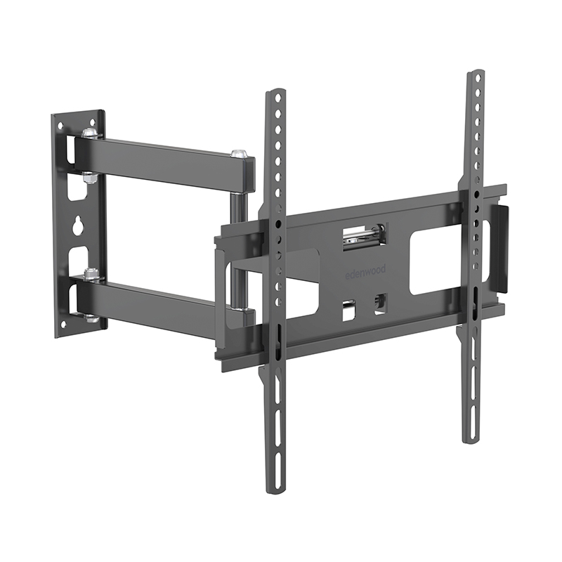 Support Mural Edenwood Tv De 66 À 140 Cm D2 V2 Deporte Noir