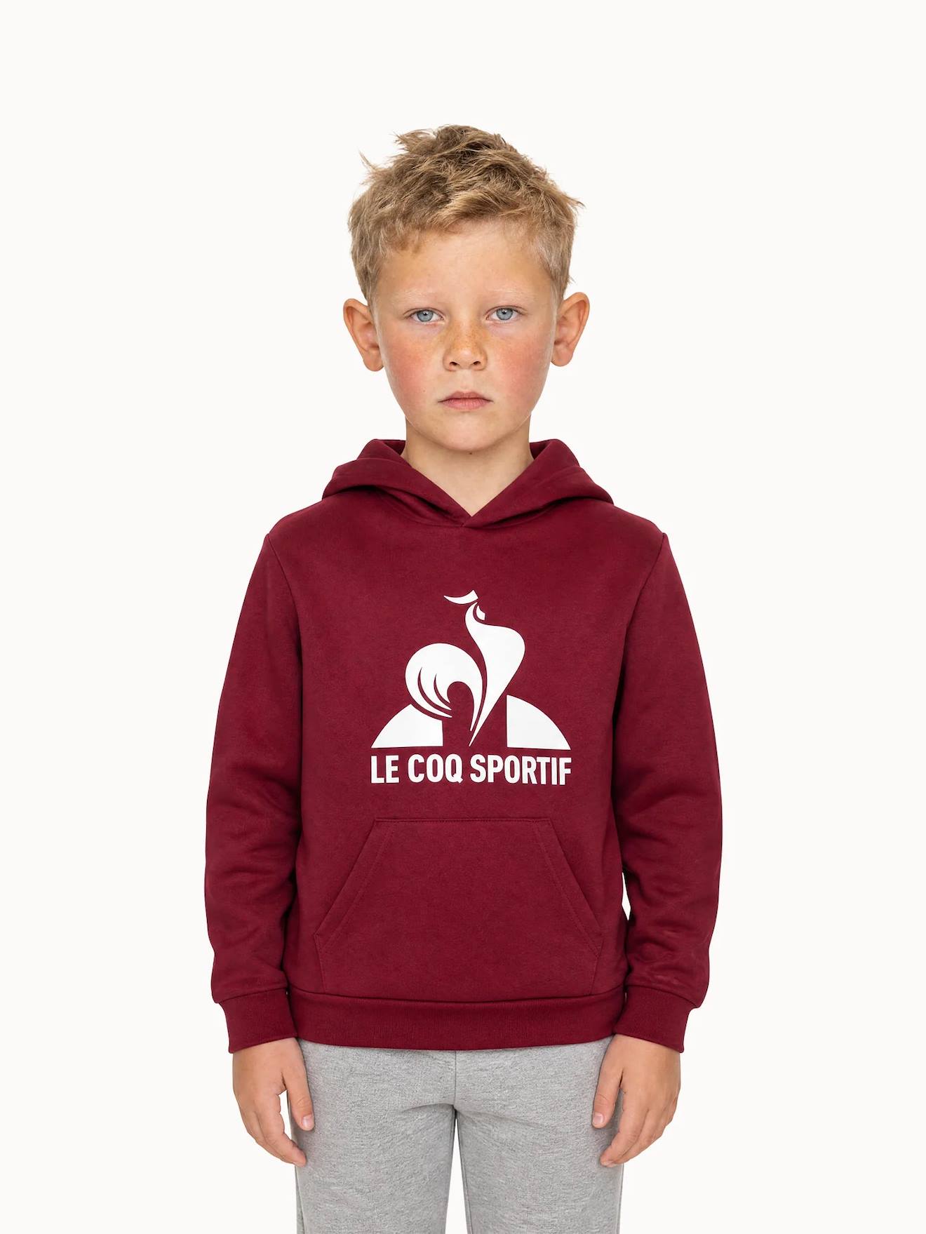 Sweat À Capuche Essentiels Rouge
