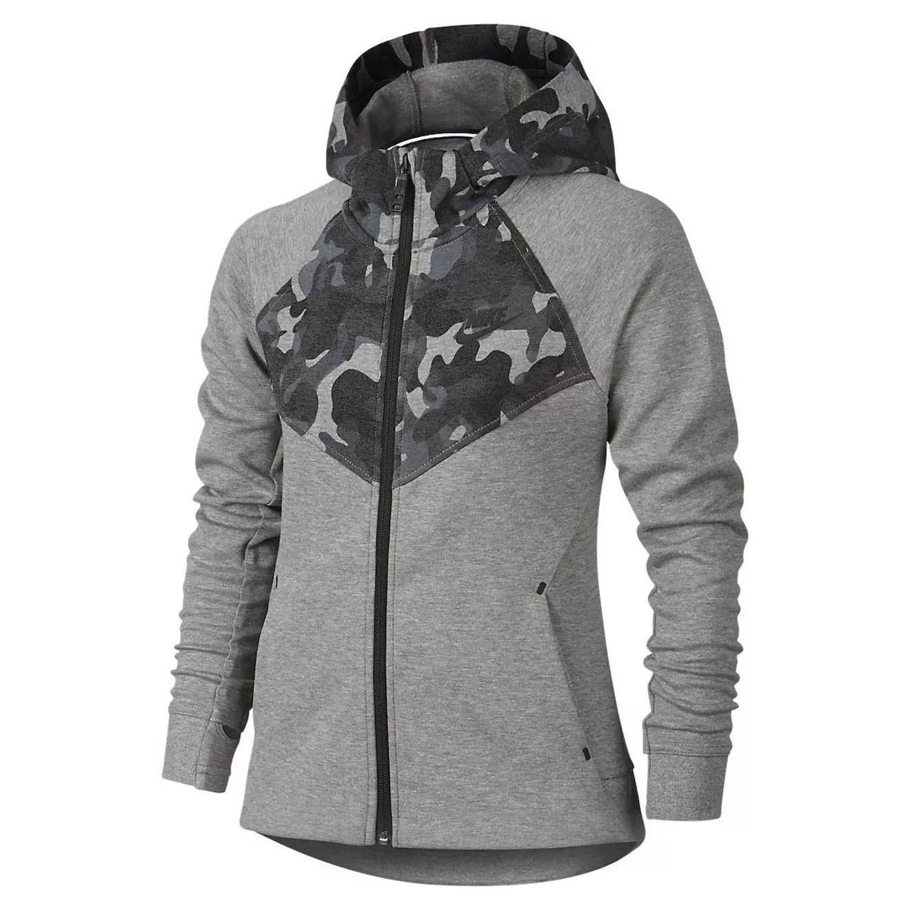 Sweat Fille En Coton Gris