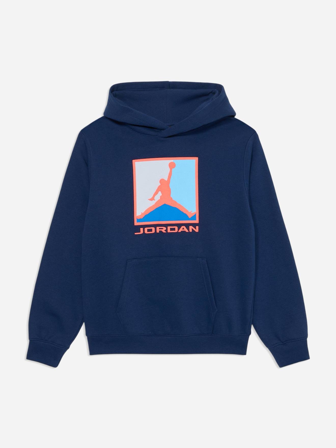 Sweat Garçon À Capuche Bleu