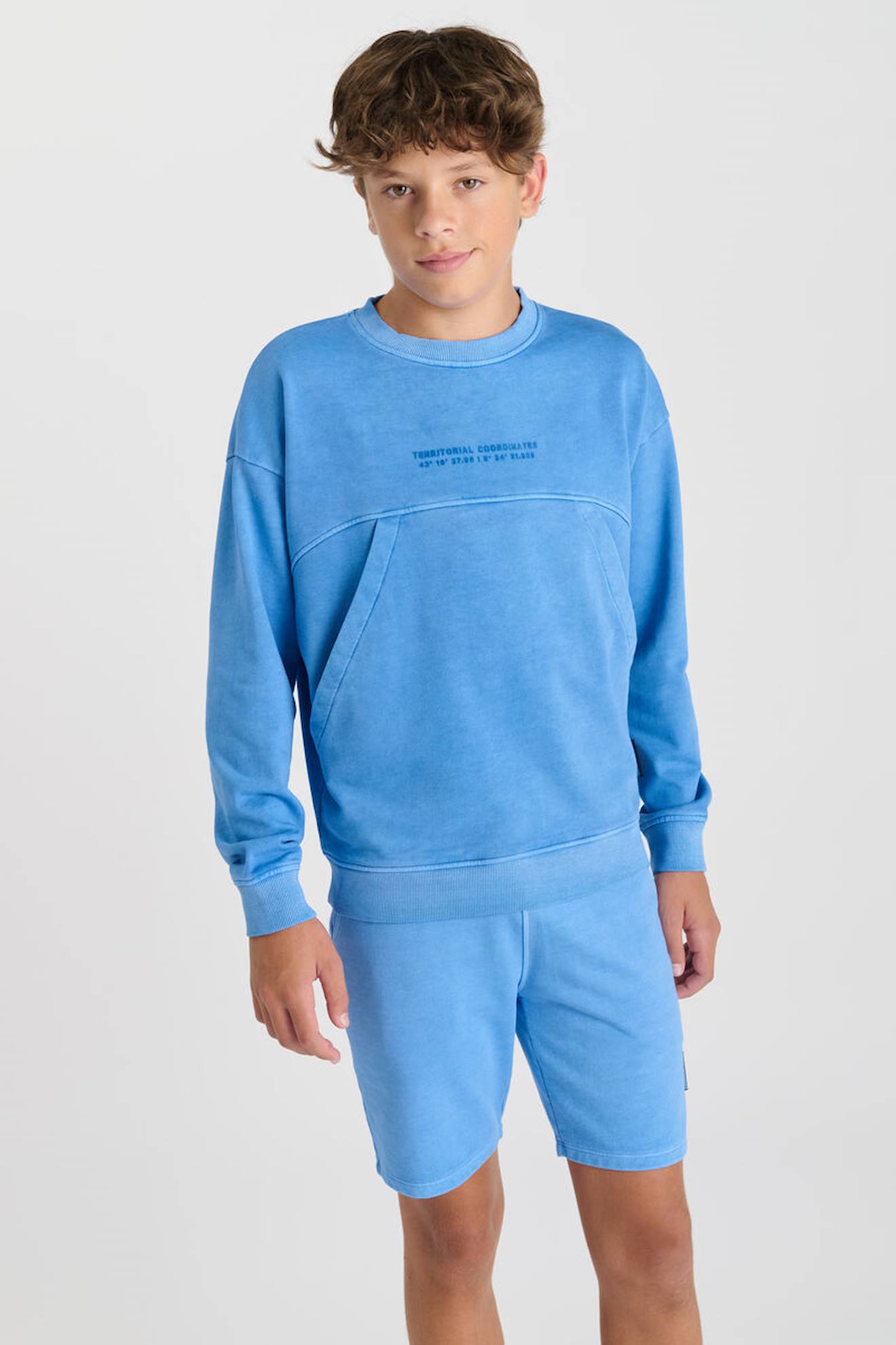 Sweat-shirt Andibo Saphir