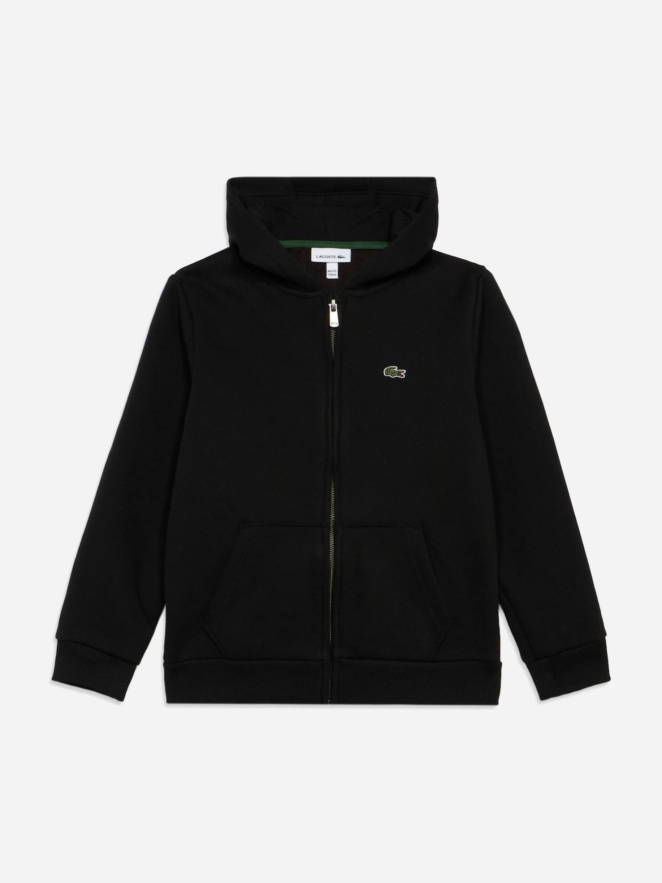 Sweat Zippé À Capuche Noir