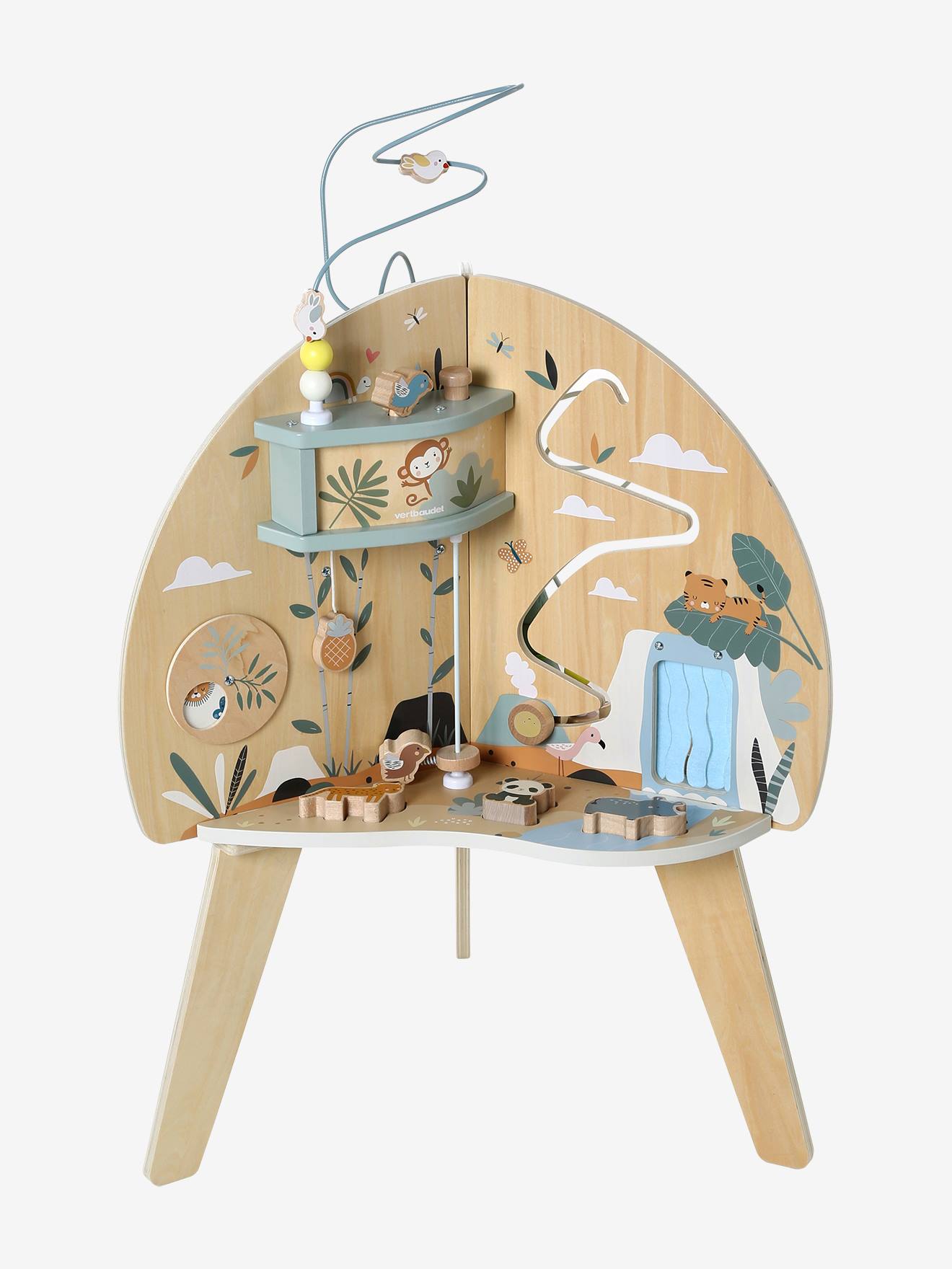Table d’activités animaux en bois FSC® bois