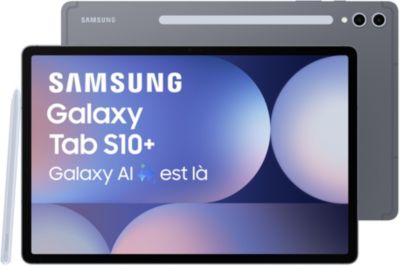 Tablette Android SAMSUNG Galaxy Tab S10+ 12.4 Wifi 256Go Gris