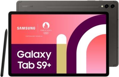 Tablette Android SAMSUNG Galaxy Tab S9+ 12.4 Wifi 256Go Gris