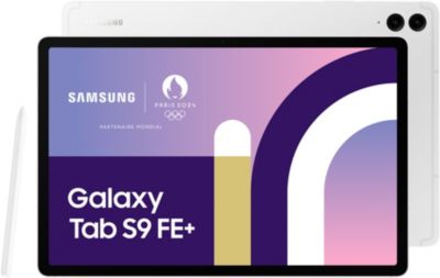 Tablette Android SAMSUNG Galaxy Tab S9FE+ 12.4 128Go Argent