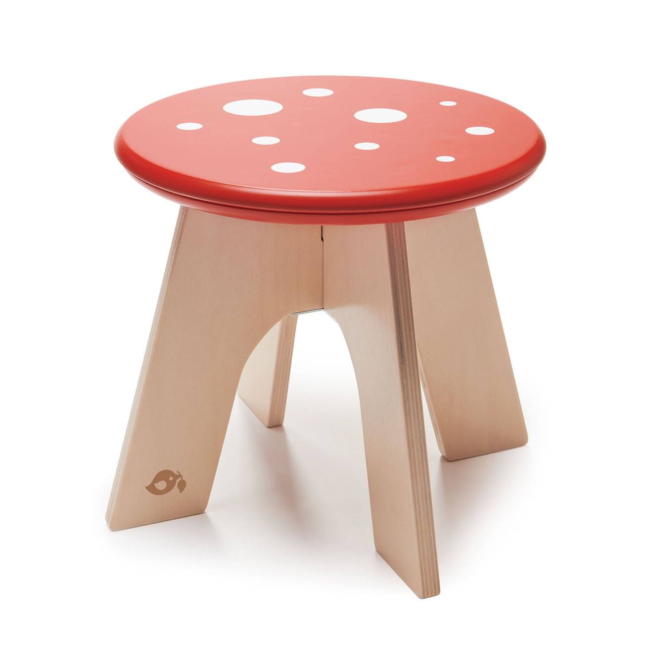 Tabouret Champignon Rouge