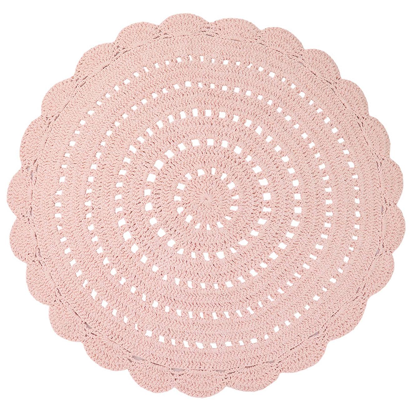 Tapis Chambre Enfant Crochet Alma Rose