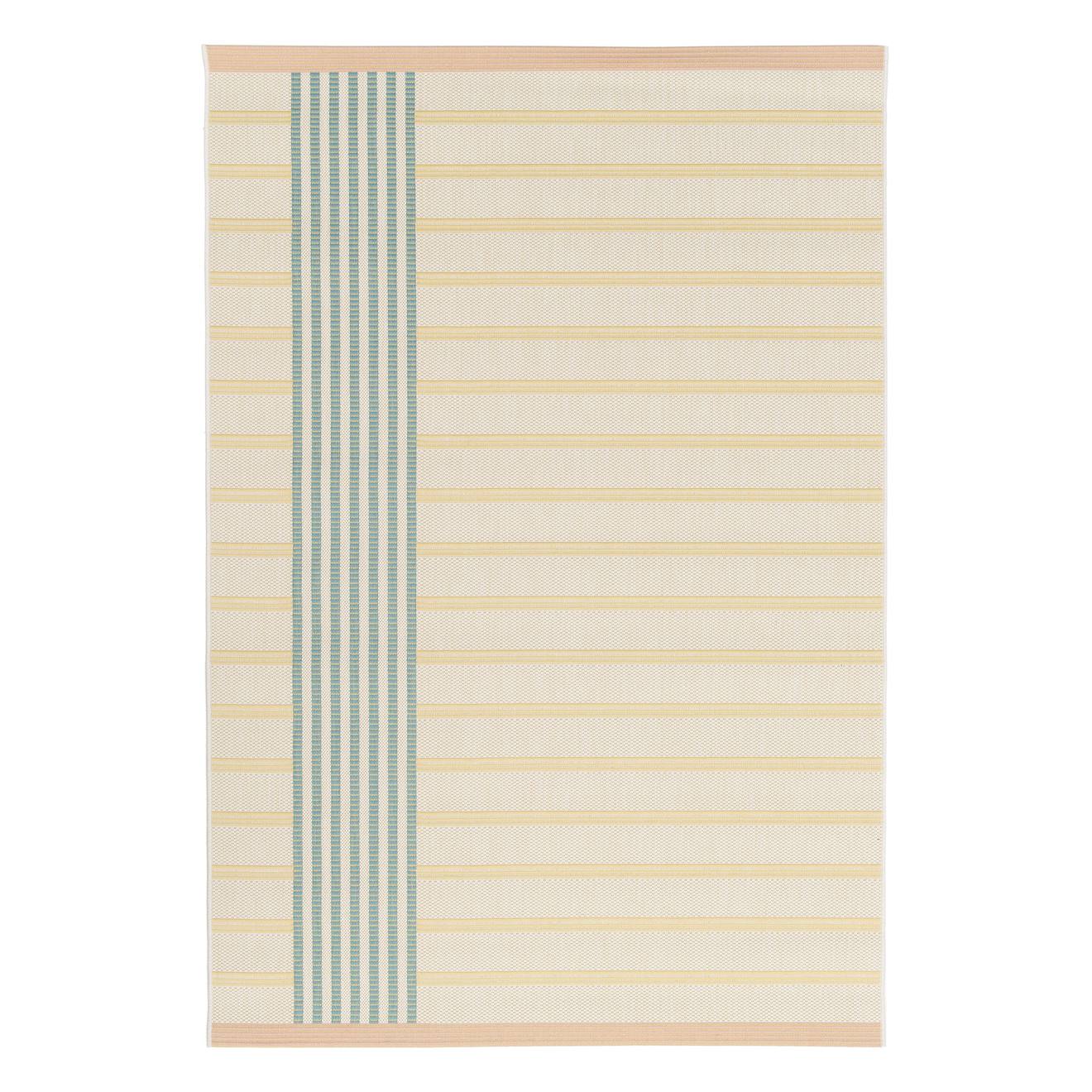 Tapis Coloré Intérieur Extérieur Biarritz Jaune Naturel